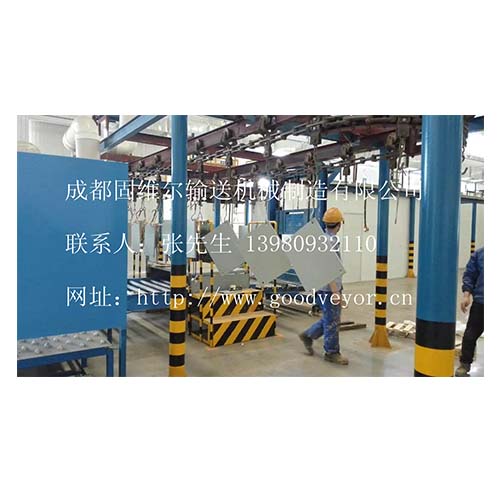 桥梁支座悬挂喷涂线 桥梁支座悬挂喷涂线